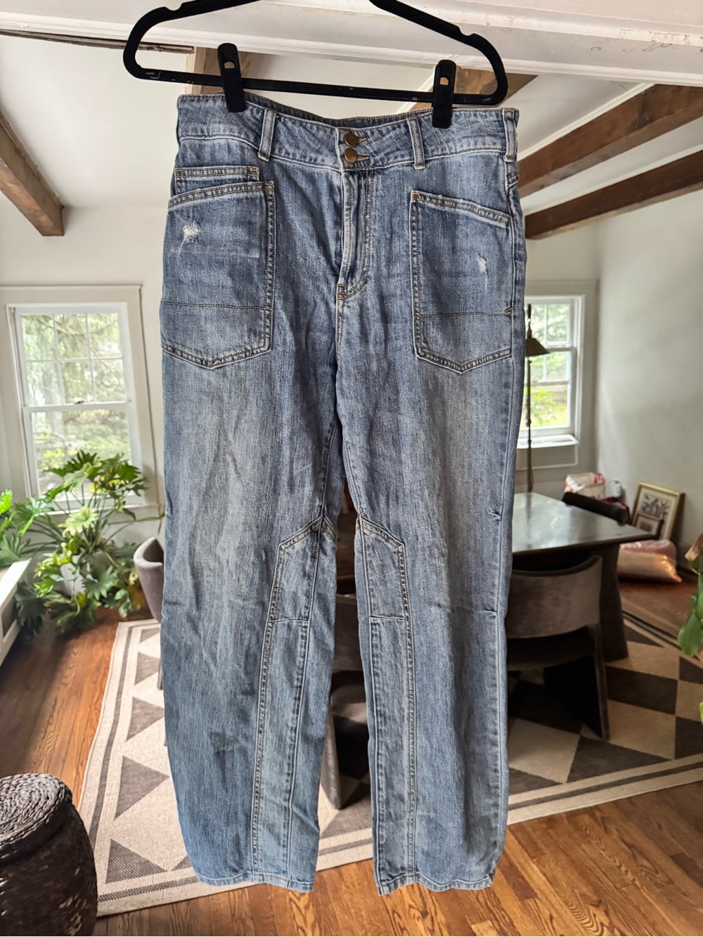 Pilcro Light Blue Boot Cut Jeans